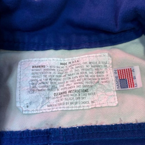 VTG RCI Racing Fire Suit Jacket XL Roudebush 88T SFI 3-2A/1 B&T Trucking USA - Picture 6 of 6